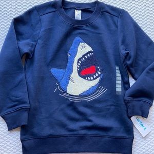 Size 8 Shark Sweatshirt